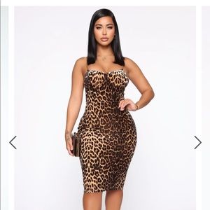 Leopard print dress!